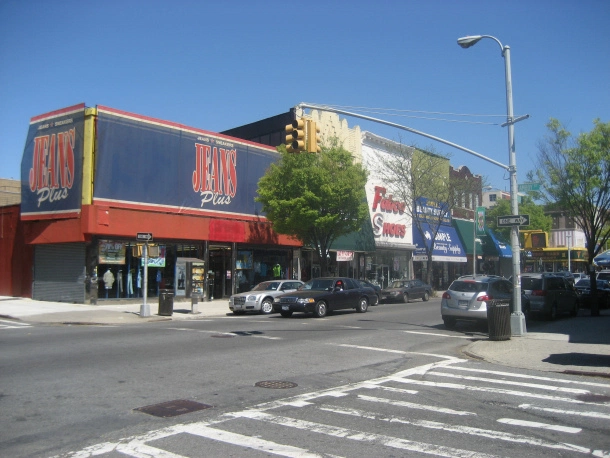 Pitkin Avenue at Amboy Street