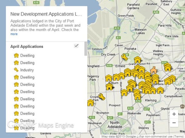 new development applications