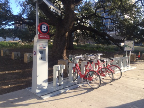 Austin B Cycle bike share. Source: Flickr Creative Commons
