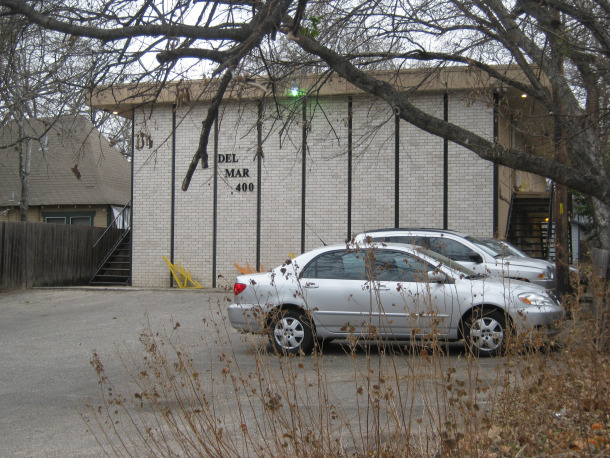 My apartment in Austin. Despite the name, I was no where near the water.