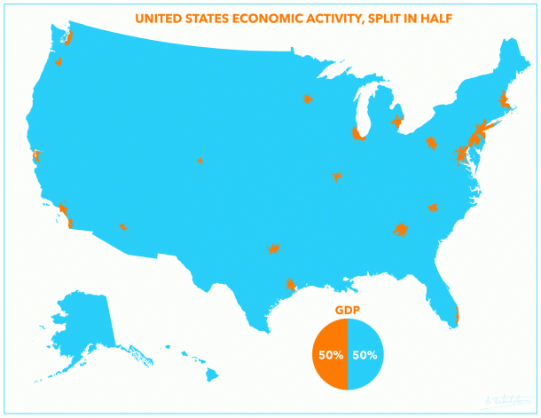 Map made by atrubetskoy using 2013 Department of Commerce data, retrieved via http://www.isidewith.com/news/article/the-incredible-gdp-map-that-shows-half-of-us-output-is-generated